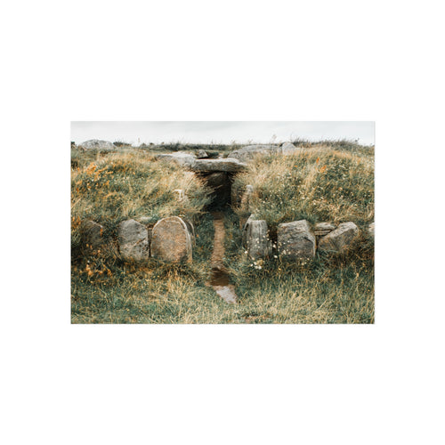 Enter the burial mound